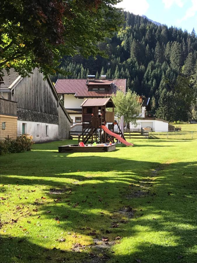 Pony-Ziegen-Hasen-Ranch Bichlbach Leilighet Eksteriør bilde